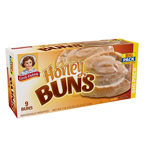 Little Debbie Honey Buns - Sweet Treats for Snacking on the Go (Pack of 6, 9 Cts)  
Little Debbie Honey Buns - Perfect f