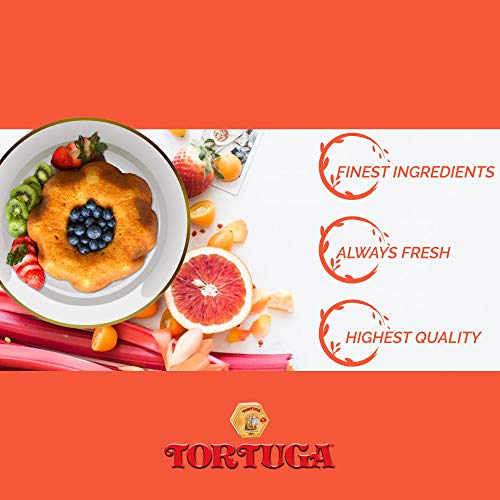 T Tortuga Caribbean Banana Rum Cake - Premium 16 oz Rum Cake for Gift Baskets - Perfect for Parties and Holidays